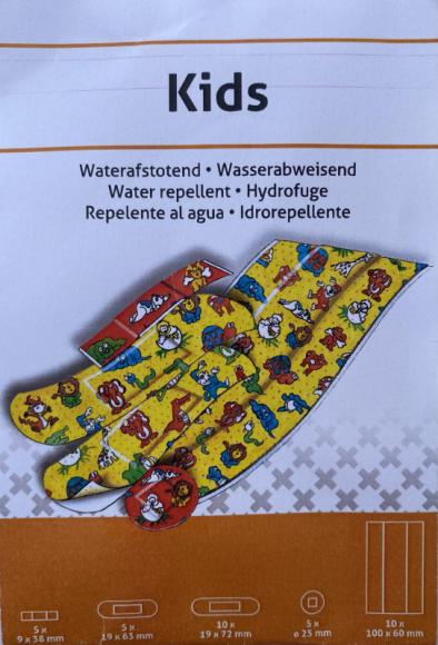 Børneplaster 35 stk. ass.