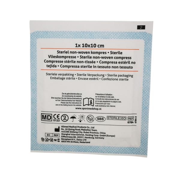 Tør kompress 10x10 cm